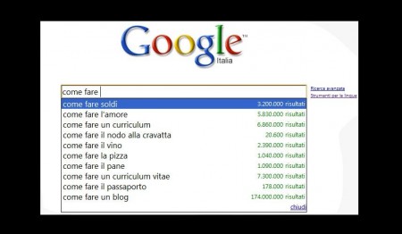 parole cercate google search come fare soldi